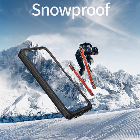 Husa pentru Samsung Galaxy A14 4G / A14 5G, ShellBox Waterproof IP68, Black