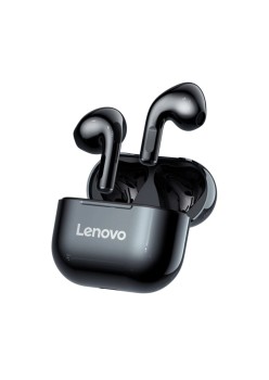 Casti Fara Fir, Wireless, Half-In-Ear - Lenovo LivePods (LP40) - Black