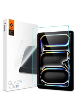 Folie pentru iPad Pro 11 (2024) - Spigen Glas.tR Slim - Clear