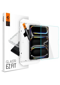 Folie pentru iPad Pro 13 (2024) - Spigen Glas.TR EZ FIT - Clear
