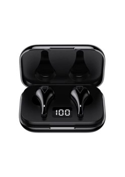 Casti Bluetooth 5.0, IPX4 cu Display LED - Lenovo (XT92) - Black