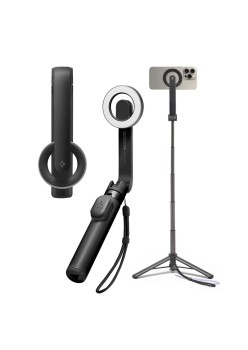 Selfie Stick Compatibil MagSafe - Spigen S571W - Black