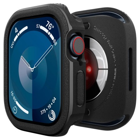 Husa pentruApple Watch 10 46mm - Spigen Caseology Vault - Matte Black