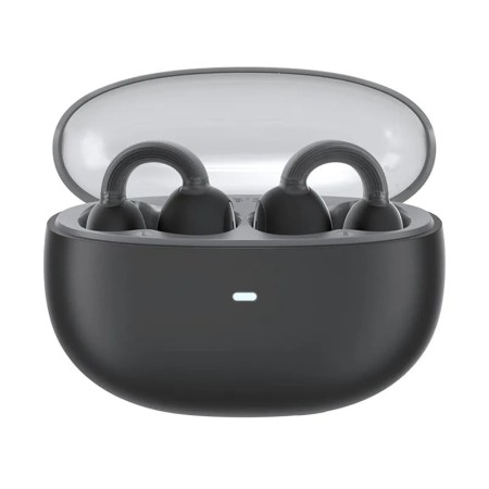 Casti Fara Fir Bluetooth 5.3, TWS, Open-Ear Clip - Baseus AirGo 1 Ring (A00069201223-00) - Stellar White