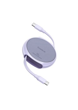 Cablu Type-C la Type-C, 100W, 1m - Baseus Pathfinder (P10368400511-00) - Nebula Purple