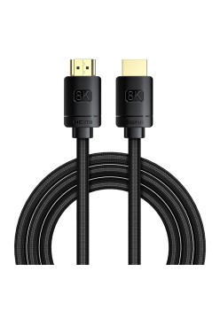 Cablu Video HDMI la HDMI 8K, 2m - Baseus (CAKGQ-K01) - Black