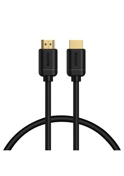 Cablu Video HDMI la HDMI 4Kat60Hz, 0.5m - Baseus (WKGQ030001) - Black