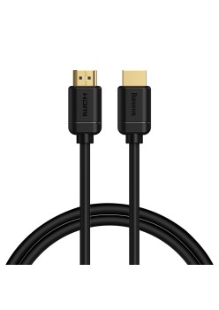 Cablu Video HDMI la HDMI 4Kat60Hz, 0.75m - Baseus (WKGQ030101) - Black