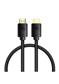 Cablu Video HDMI la HDMI 8Kat60Hz, 0.5m - Baseus (WKGQ040001) - Black