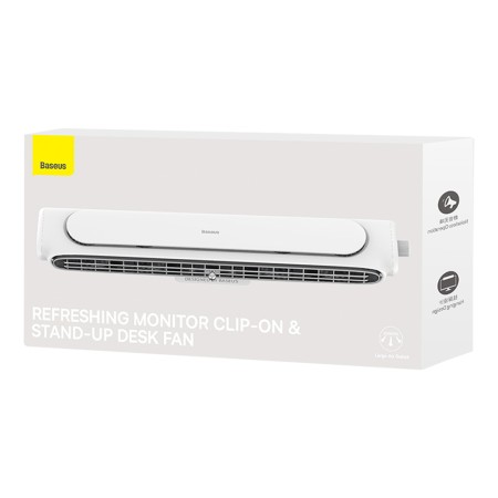 Ventilator de Birou cu Clip - Baseus (ACQS000002) - White