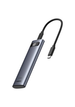 Carcasa Hard Extern M.2NVME/M.2SATA - Baseus FlyJoy Series (B00760600811-00) - Space Grey
