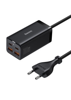 Incarcator 4in1, 100W + Cablu Type-C - Baseus GaN3 Pro (CCGP000101) - Black