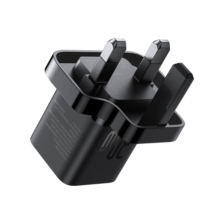 Incarcator UK Type-C, 30W - Baseus GaN5 (P10110906113-00) - Black
