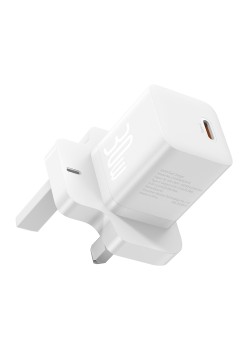 Incarcator UK Type-C, 30W - Baseus GaN5 (P10110906213-00) - White