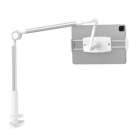 Suport Birou pentru Telefon / Tableta 4.7 - 12.9" - Baseus Otaku Life Rotary (LUZQ000012) - Silver