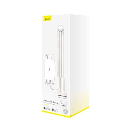 Suport Birou pentru Telefon / Tableta 4.7 - 12.9" - Baseus Otaku Life Rotary (LUZQ000012) - Silver
