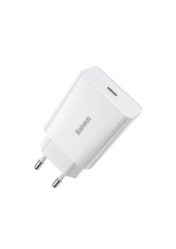 Incarcator USB-C, 20W - Baseus Speed Mini (CCFS-SN02) - White