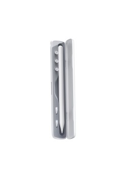 Carcasa pentru Stylus Pen Magnetica, 190.5×33.3×15.5mm - Baseus Smooth Writing 2 (P80015808211-00) - Moon White