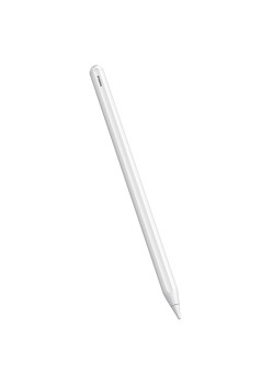 Stylus Pen Activ cu Indicator LED - Baseus Smooth Writing 2 Series (P80015807213-00) - White