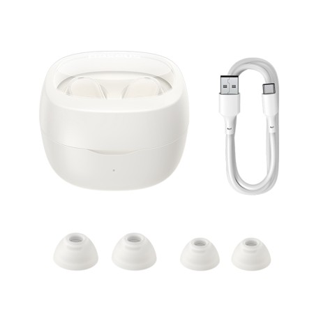 Casti Bluetooth Wireless - Baseus Bowie WM02 (NGTW370202) - Creamy White