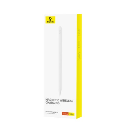 Stylus Pen cu Functiile Palm Rejection Baseus Smooth Writing 2 Series (P80015803213-00) - Moon White