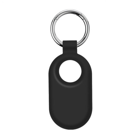 Husa compatibila Samsung Galaxy SmartTag2, Silicone, Black