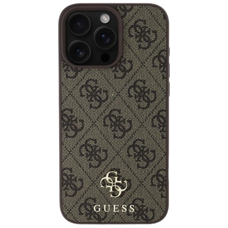 Husa pentru iPhone 16 Pro Max - Guess Hardcase 4G Classic MagSafe - Brown