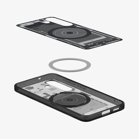 Husa pentru Samsung Galaxy S25 - Spigen Ultra Hybrid Zero One MagSafe - Black