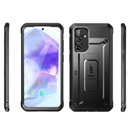 Husa pentru Samsung Galaxy A55 5G, Supcase Unicorn Beetle Pro, Black