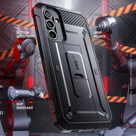 Husa pentru Samsung Galaxy A55 5G, Supcase Unicorn Beetle Pro, Black