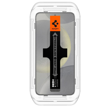 Folie pentru Samsung Galaxy S24 Plus, set 2, Spigen Glas.tR EZ FIT, Privacy
