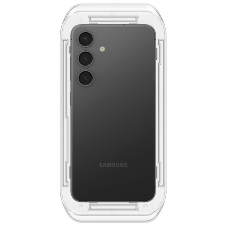 Folie pentru Samsung Galaxy S24 Plus, set 2, Spigen Glas.tR EZ FIT, Privacy