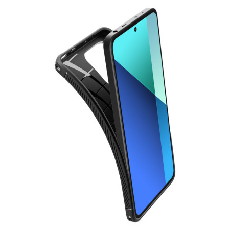 Husa pentru Xiaomi Redmi Note 13 4G, Spigen Rugged Armor, Black