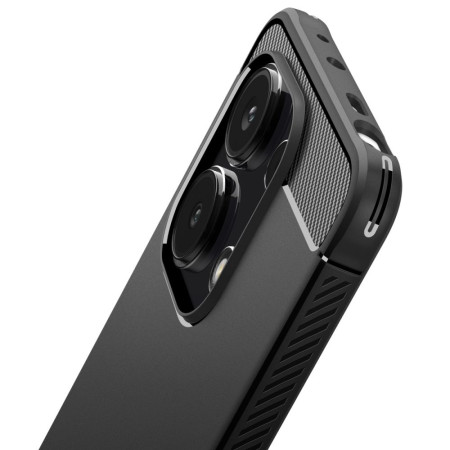 Husa pentru Xiaomi Redmi Note 13 4G, Spigen Rugged Armor, Black