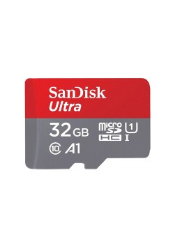 Card de Memorie, 32GB - SanDisk Ultra (SDSQUA4-032G-GN6MN) - Red / Gray
