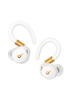 Casti Wireless pentru Sport, Bluetooth, Waterproof - Anker SoundCore X20 (A3968G21) - White