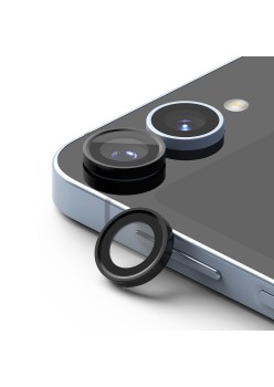 Folie Camera pentru Samsung Galaxy Z Flip6 (set 2) - Ringke Camera Lens Frame Glass - Black