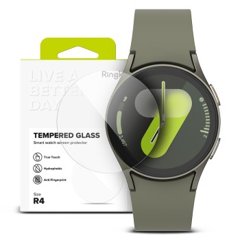 Folie pentru Samsung Galaxy Watch7 40mm (set 4) - Ringke Tempered Glass R4 - Clear