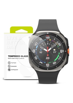 Folie pentru Samsung Galaxy Watch7 Ultra 47mm (set 4) - Ringke Tempered Glass R10 - Clear
