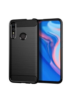 Husa pentru Huawei P Smart Z - Techsuit Carbon Silicone - Black