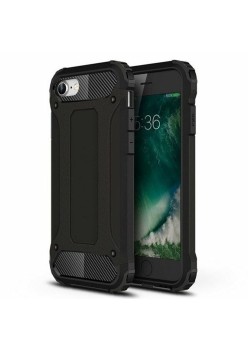 Husa pentru iPhone 7 / 8 / SE 2, SE 2020 / SE 3, SE 2022 - Techsuit Hybrid Armor - Black