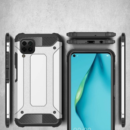 Husa pentru Huawei P40 Lite - Techsuit Hybrid Armor - Black