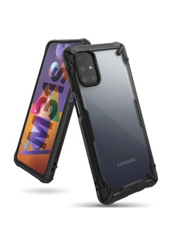 Husa pentru Samsung Galaxy M31s - Ringke Fusion X Design - Black