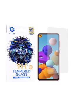 Folie pentru Samsung Galaxy A21s - Lito 2.5D Classic Glass - Clear