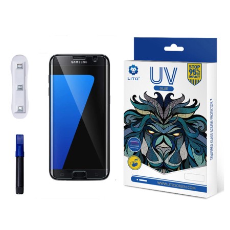 Folie pentru Samsung Galaxy S7 Edge - Lito 3D UV Glass - Clear