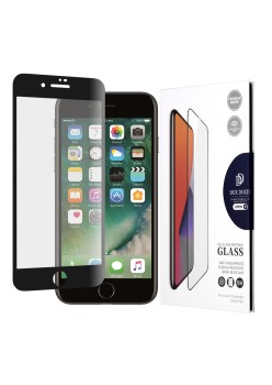 Folie pentru iPhone 7 / 8 / SE 2, SE 2020 / SE 3, SE 2022 - Dux Ducis Tempered Glass - Black