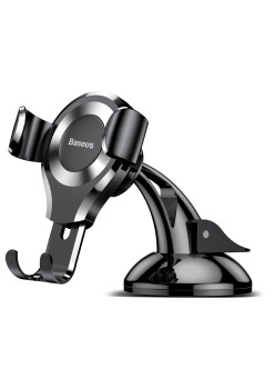 Suport Auto Bord / Parbriz - Baseus Osculum (SUYL-XP0S) - Black Silver