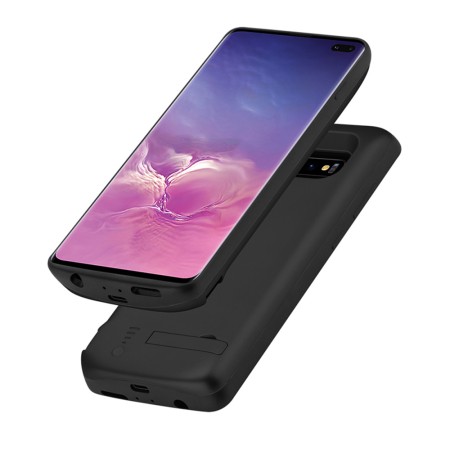 Husa pentru Samsung Galaxy S10 Plus cu Baterie de 6000mAh - Techsuit Power Pro - Black