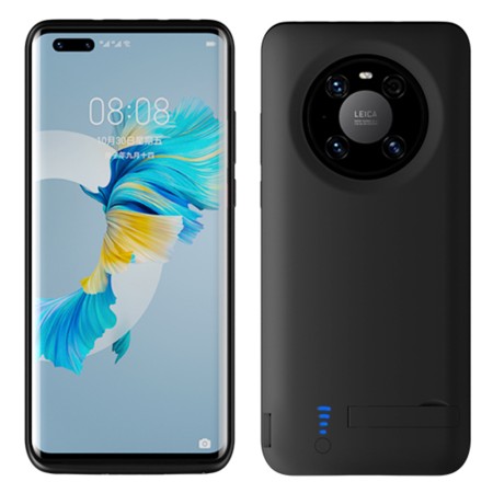 Husa pentru Huawei Mate 40 Pro cu Baterie de 4800mAh - Techsuit Power Pro - Black