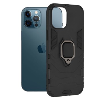 Husa pentru iPhone 12 Pro Max - Techsuit Silicone Shield - Black